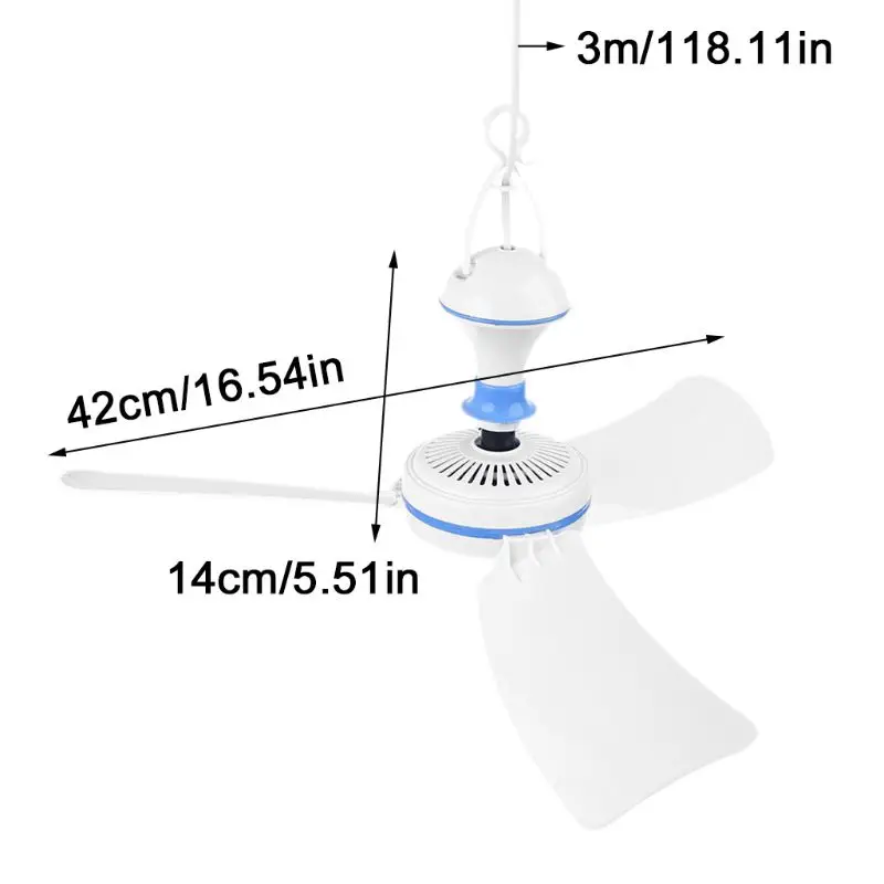 5V USB Ceiling Fan 17 Silent Hanging Fan USB Powered Camping Tent Canopy Fans for Outdoor Picnic Bed Home Dormitory
5V USB Ceiling Fan 17 Silent Hanging Fan USB Powered Camping Tent Canopy Fans for Outdoor Picnic Bed Home Dormitory