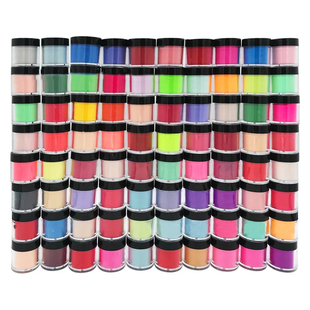 

1Bottle Dipping Powder Nails Dip Powder Manicure Decoration Gel Nail Art Polish Building Chrome Pigment Fast Acrylic Powder Ta16