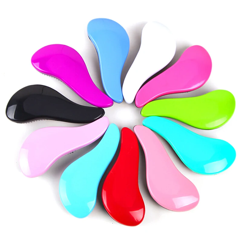 Детская и Женская распутывающаяся искусственная мягкая Антистатическая щетка