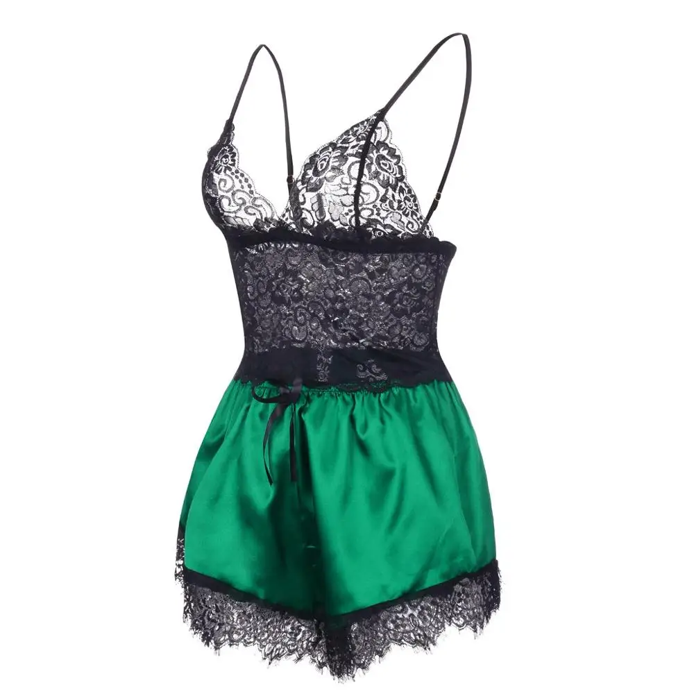 Сексуальный комплект женского нижнего белья летний кружевной топ с v-образным