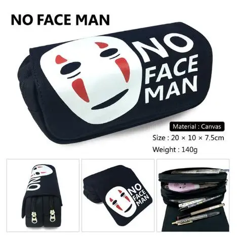 Тканевый футляр для карандашей DJ No Face мальчиков и девочек школьные