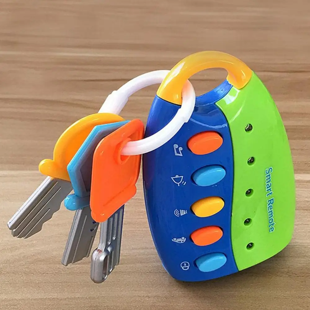 Игрушечный ключ с дистанционным управлением мигающая музыкальная электронная