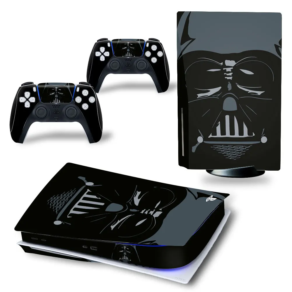 Наклейка на диск Marvel Star Wars PS5 Виниловая наклейка для консоли PlayStation 5 и 2