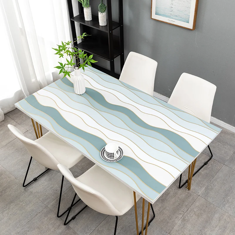 Улучшенная скатерть из ПВХ для кухонного стола чайный коврик маслостойкая ткань