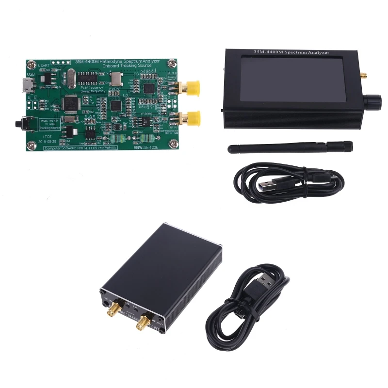 35M-4400M Spectrum Analyzer RF Frequency Domain Analysis Tool |