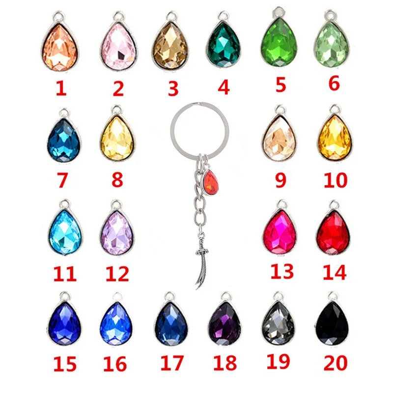 Брелок для ключей с ножом 25 мм 4 шт. |