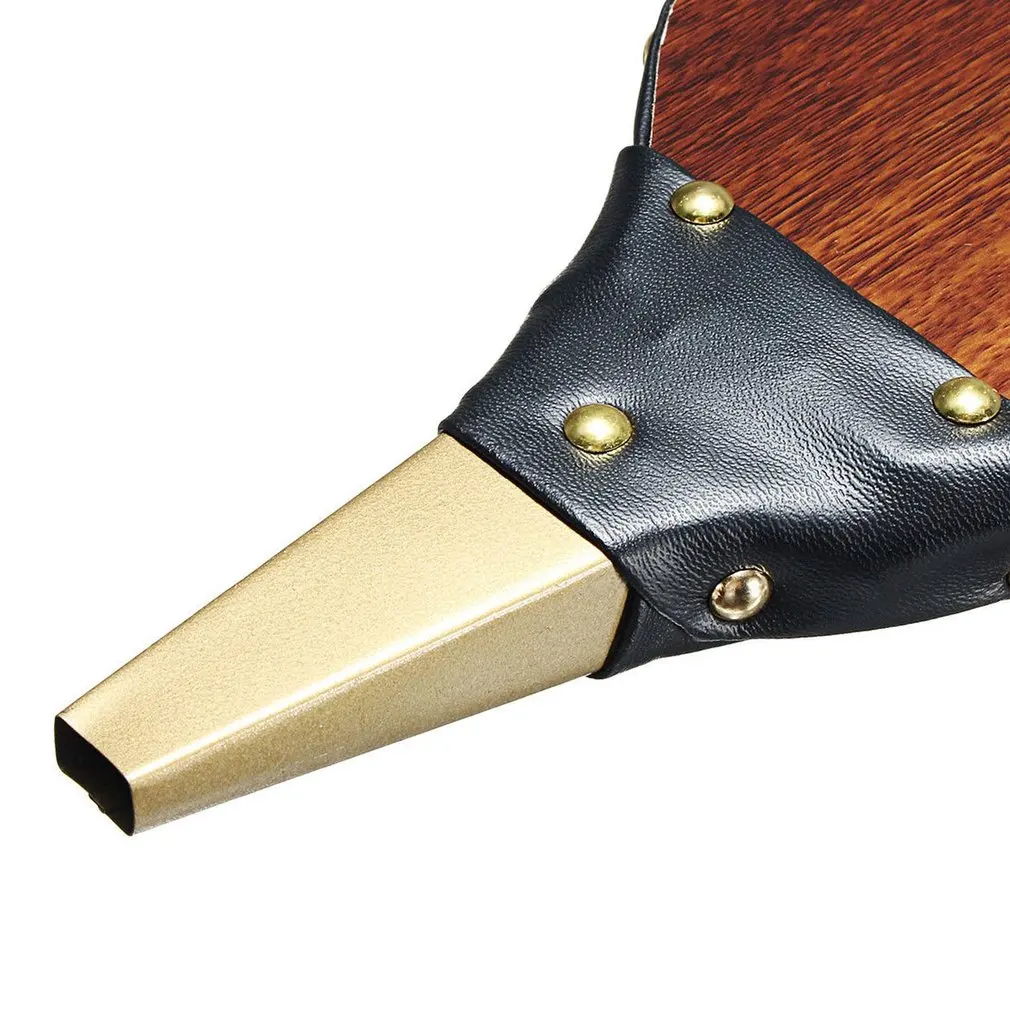 Винтажная деревянная ручная воздуходувка ручной работы миниатюрный вентилятор