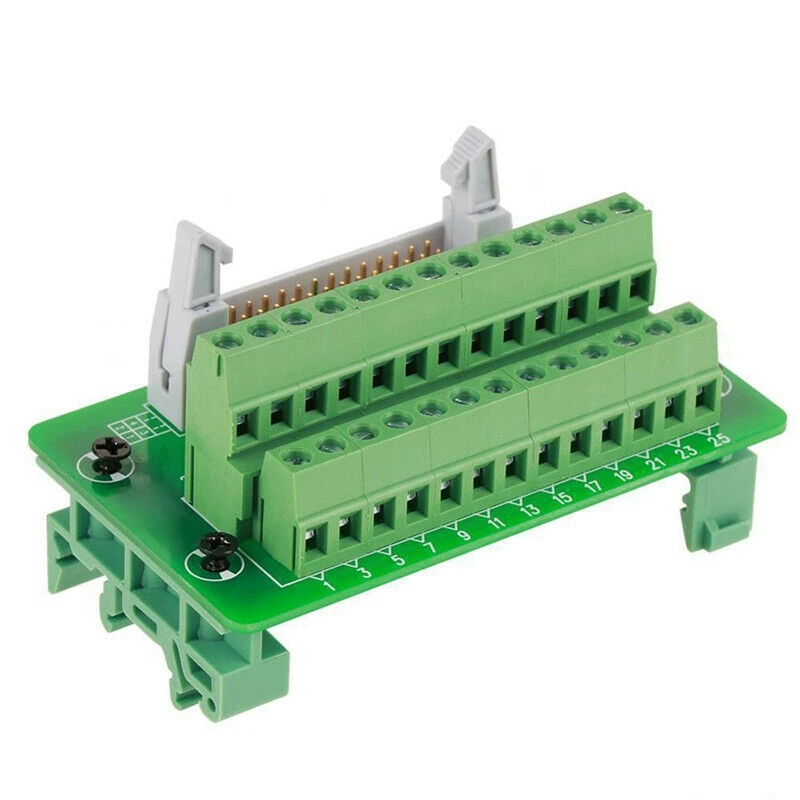 Электроника 26Pin 5 мм IDC коннектор Breakout Board клеммный блок|Детали и аксессуары для