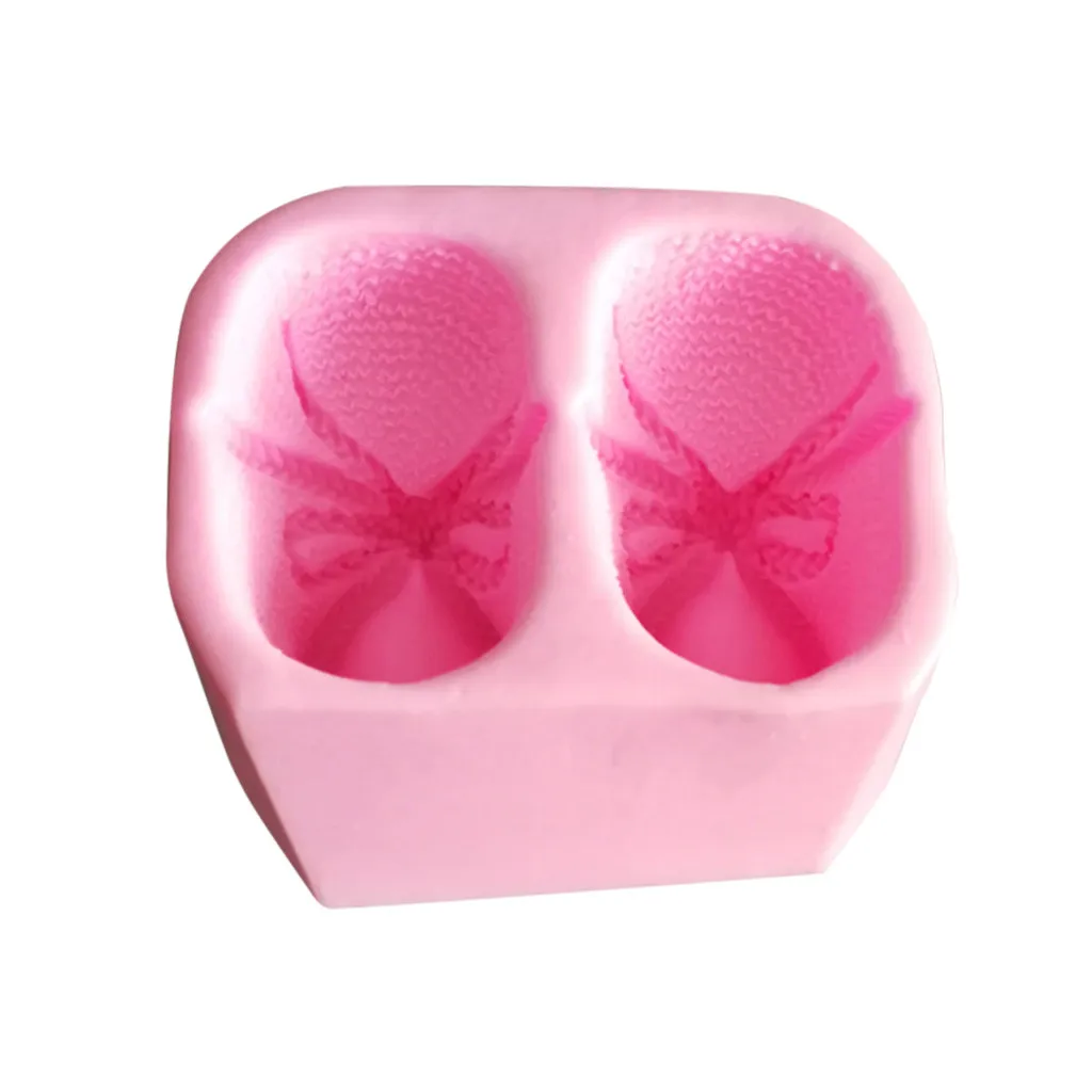 3D обувь силиконовая форма для шоколада формы украшения торта инструменты