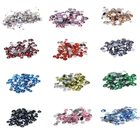 4mm6mm multi colored resin rhinestone decoration to add a sparkle to any papercrafting project new 2019 hot sales