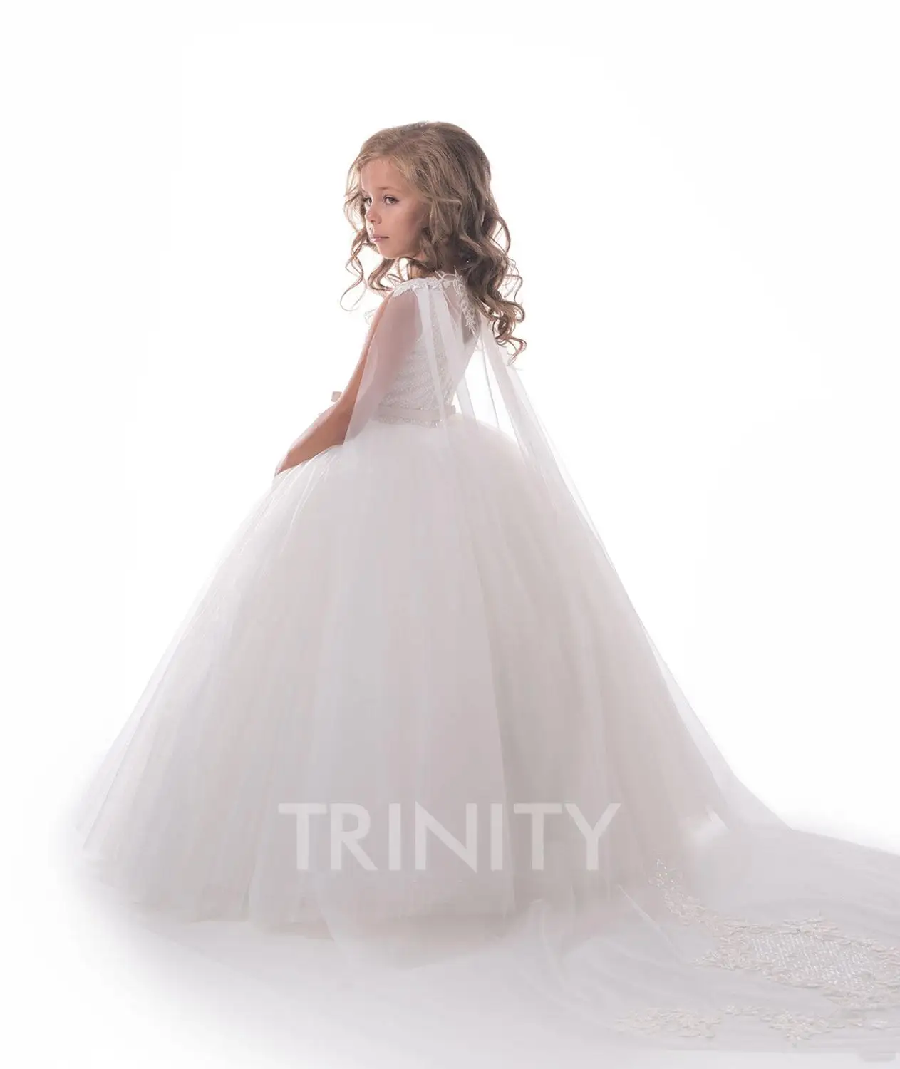 Красивые Платья с цветочным узором для девочек цвета слоновой кости/розового