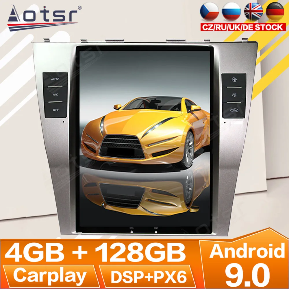 

For Toyota Camry 2007 2008 2009 -2011Â Android Radio Multimedia Car Cassette Recorder Stereo Player Tesla PX6 GPS Navi Head Unit