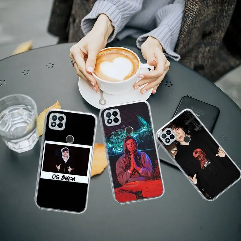

og buda Russian rappers Phone Case Transparent for Xiaomi redmi note 8 9 10 11 t lite pro ultra mix 4 K40
