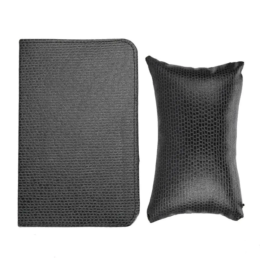 Дизайн ногтей рук подушки из искусственной кожи мягкая подушка складной