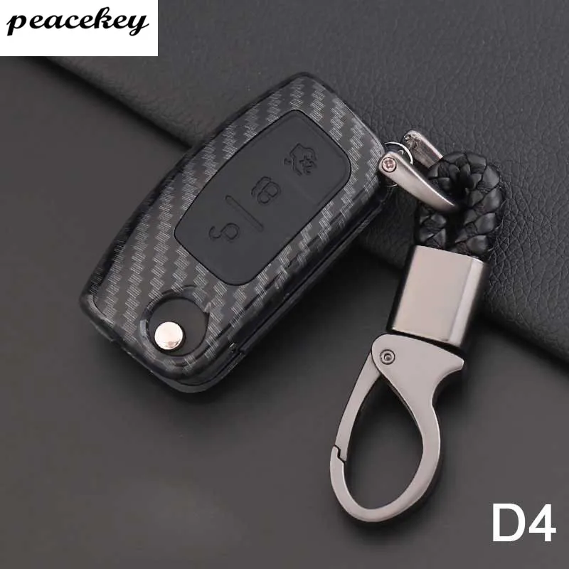 Чехол для ключей из сплава аксессуары чехол автомобильного ключа Ford Fiesta Focus Mondeo