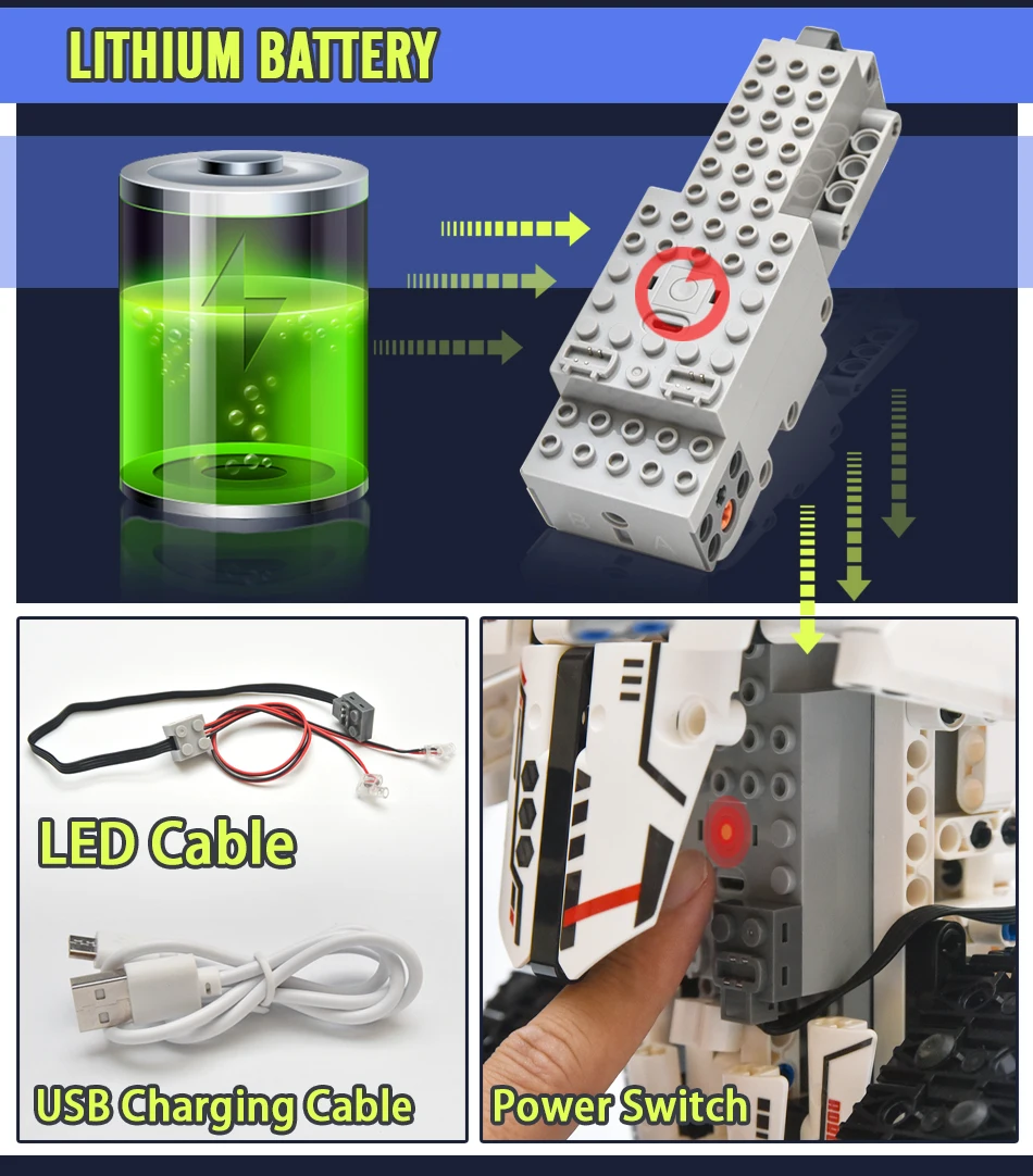 Интеллектуальный автомобиль кирпичи приложение RC робот изобретатель