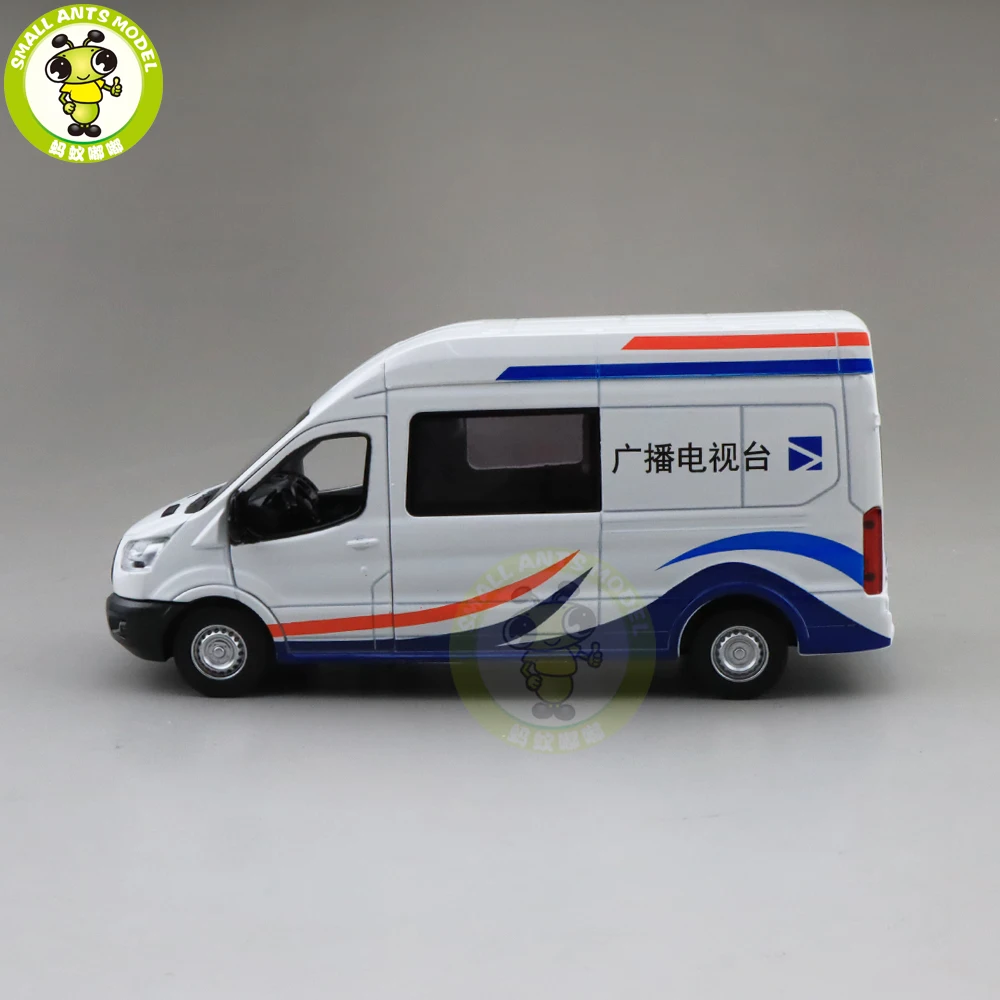 1/35 CAIPO Transit Van Cargo MPV литая модель автомобиля игрушки дети мальчики девочки