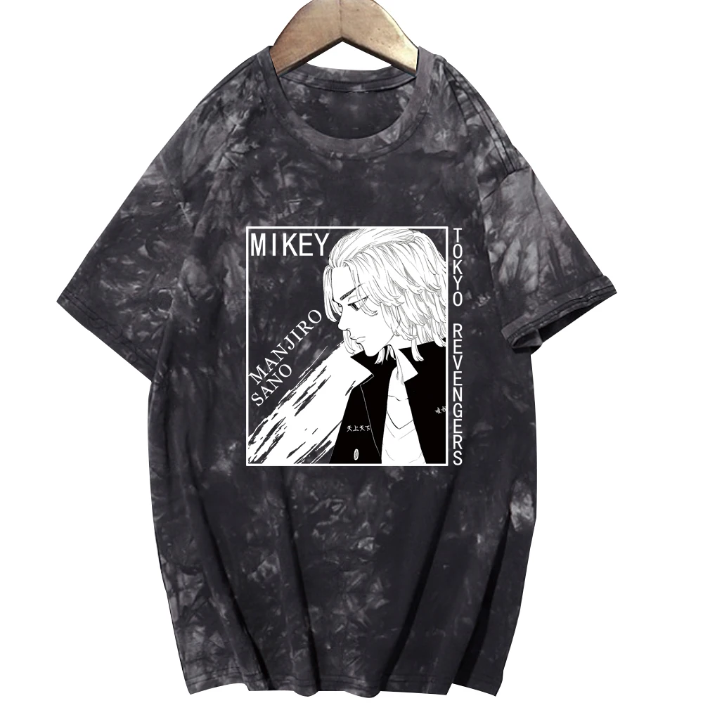 

Cartoon Sano Manjiro Print Loose Unisex Casual Tee Shirts Anime Top