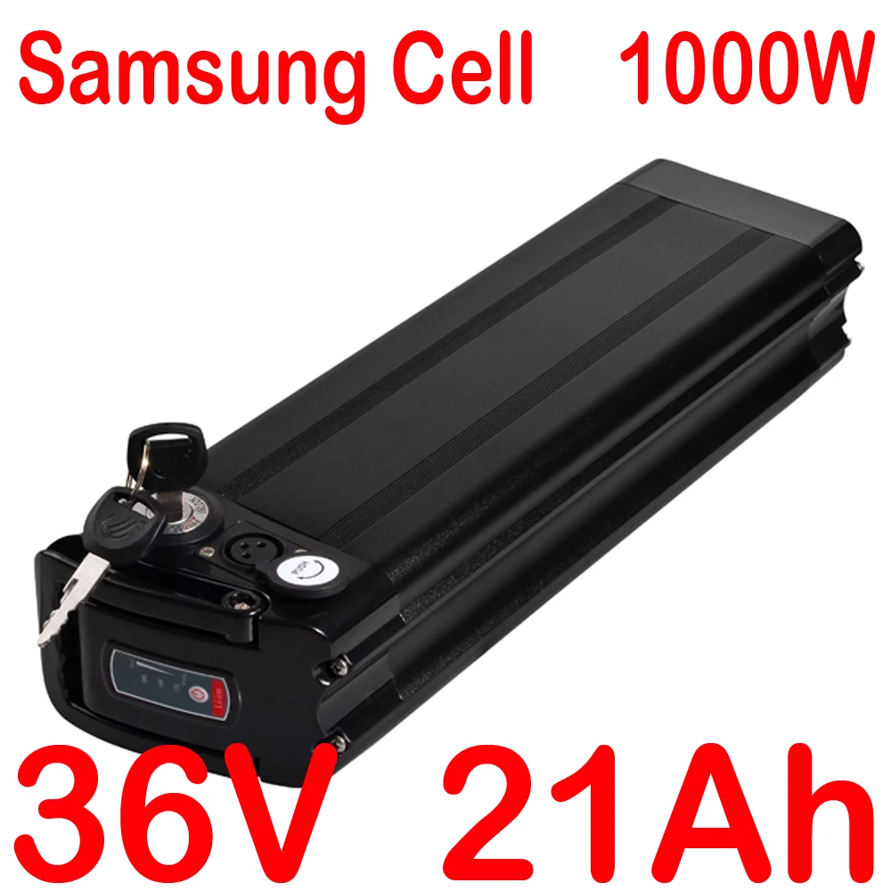 

36V 20Ah Electric Bike Battery 36V 20Ah 18Ah 15Ah 13Ah 10Ah Lithium Battery use Samsung Cell 36V 250W 500W 1000W E-Bike Battery