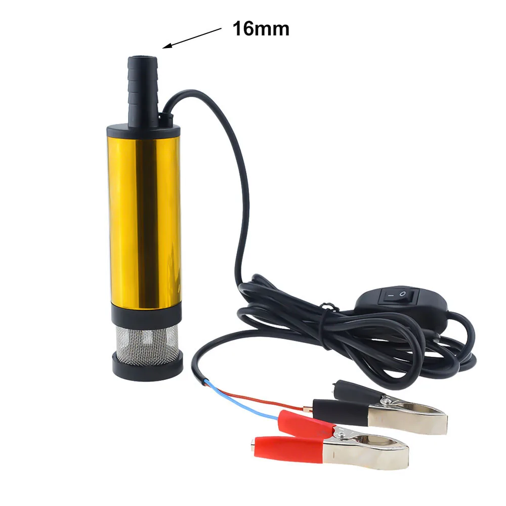 Портативный Электрический погружной насос 12 В 24 постоянного тока для перекачки