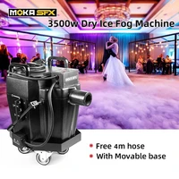 3500w dry ice fog machine stage effect dry ice machine low lying smoke machine for dj party wedding events