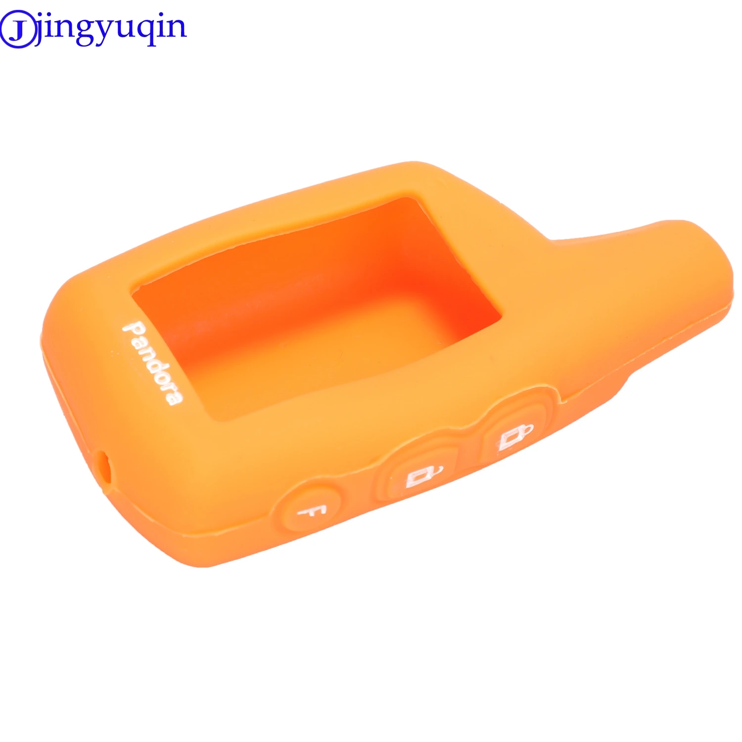 Силиконовый чехол для ключа jingyuqin DXL3000 PANDORA Русская версия двухсторонняя