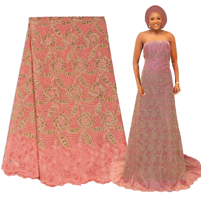 Новейшая швейцарская кружевная ткань Bestway хлопковая вуаль качественная вышивка