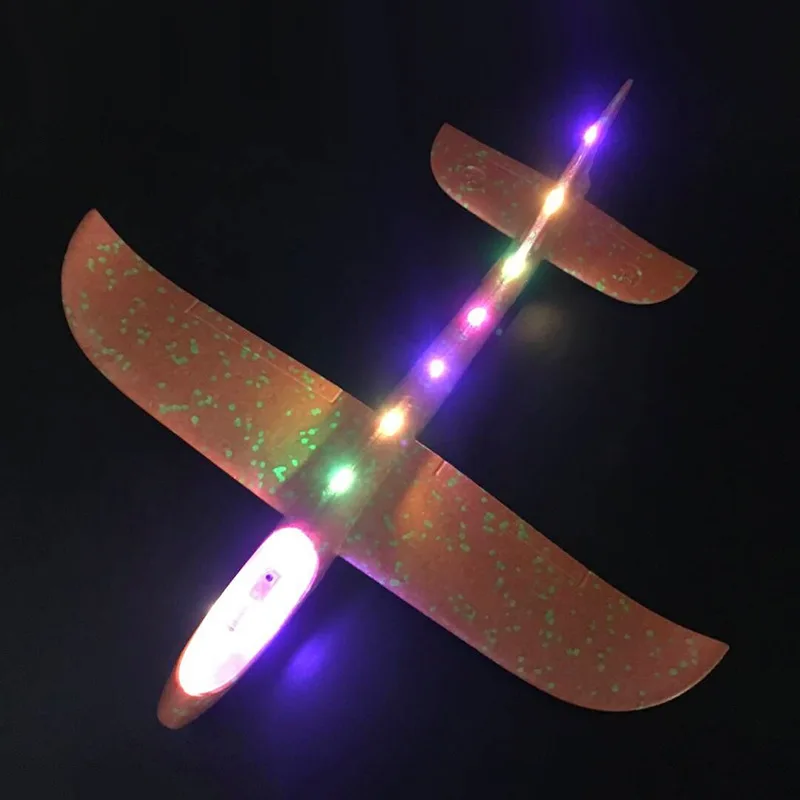 

Foam Hand Throwing Airplanes toy, 36cm 48cm Flight Mode Glider Inertia Planes Model,Aircraft Planes for Kids Outdoor Sport