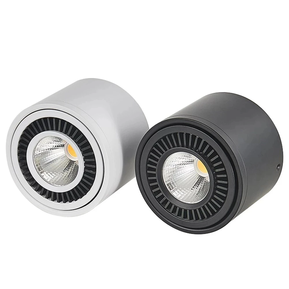 

New LED Surface Mounted Ceiling Light 5W 7W 9W 15W Dimmable Ceiling Lamp 360 Degree Rotatable COB Background Spot Light For Home
