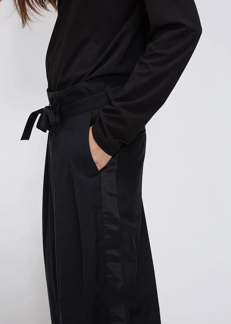 

New men's clothing Hair Stylist DJ Fashion Hip hop Loose casual Wide Leg Pants Culotte plus size costumes