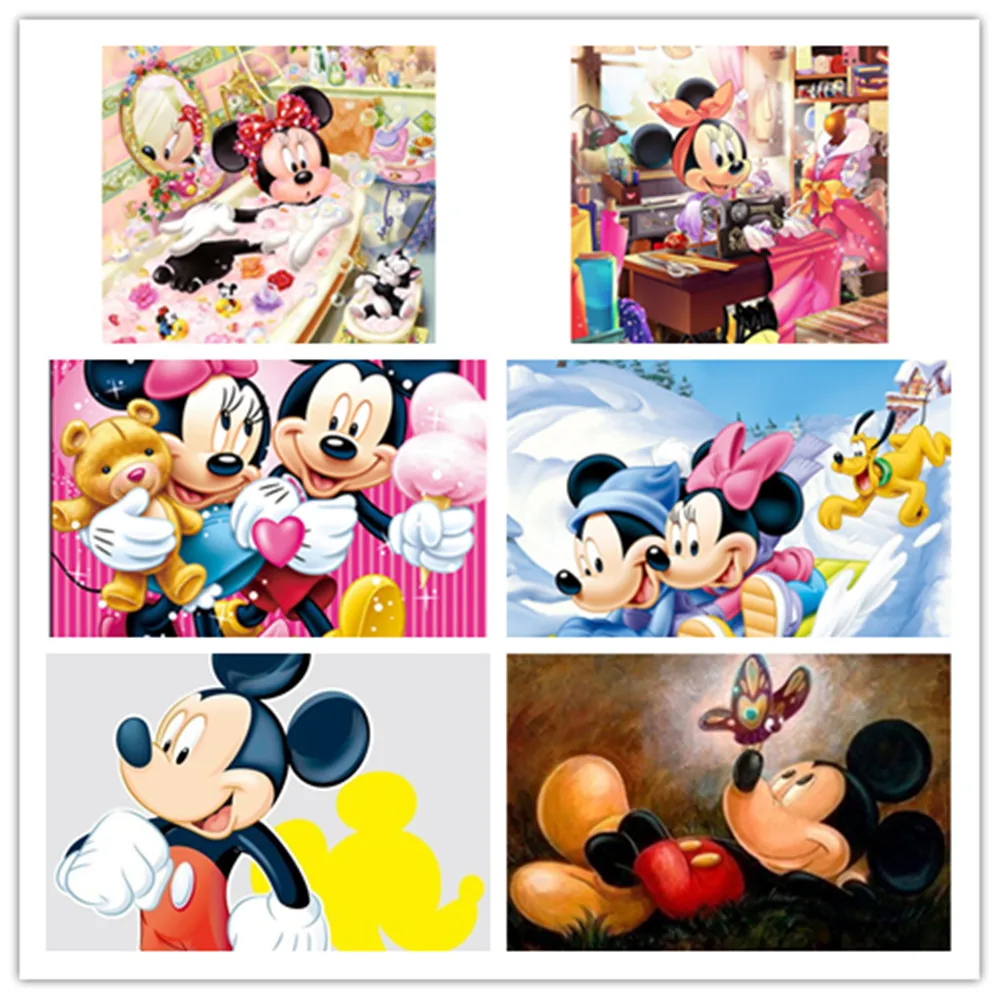 Классическая картина из мультфильма Disney алмазная вышивка русалка крестиком