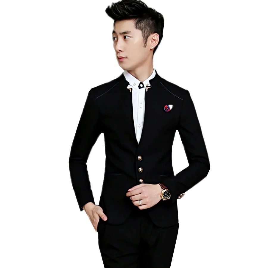 Самый популярный мужской костюм пальто для свадьбы деловой банкетный