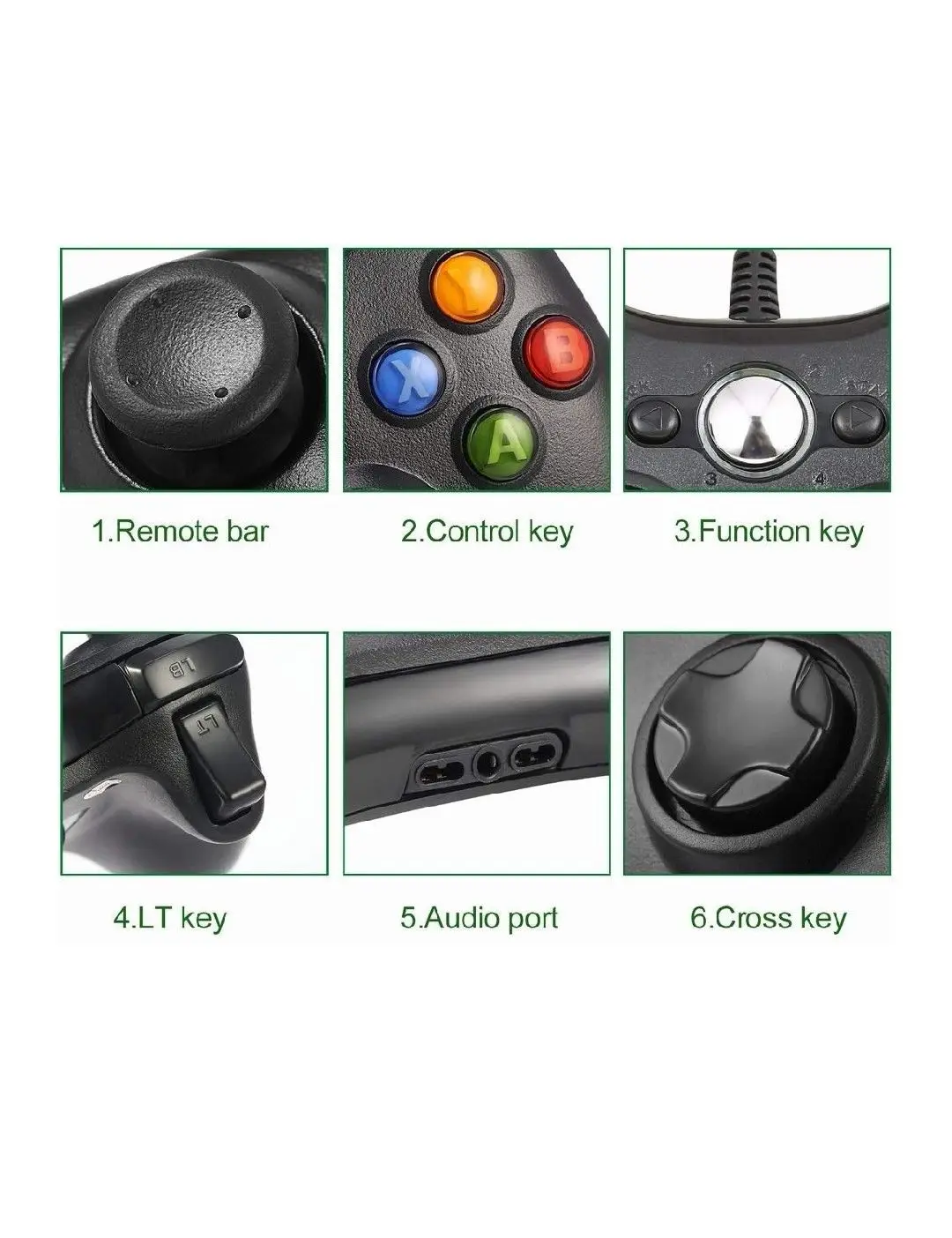 Новинка 2020 игровой джойстик с USB проводной геймпад для Xbox 360 консоль контроллер XBOX