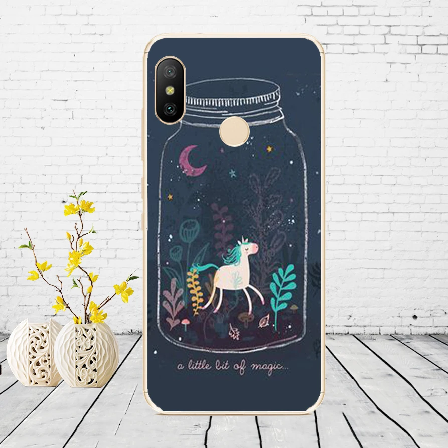 F54 Силиконовый чехол для Xiaomi mi A2 LITE, чехол с полной защитой, мягкая задняя крышка из ТПУ, чехол для телефона s для Xio mi A2 LITE, бампер - Цвет: F54