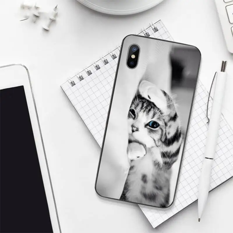 

Cute Animal Cat Phone Case for iPhone 11 12 pro XS MAX 8 7 6 6S Plus X 5S SE 2020 mini