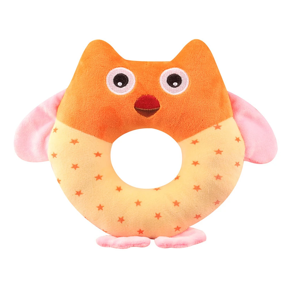 Мягкие Плюшевые погремушки для новорожденных детские игрушки колокольчики рук с