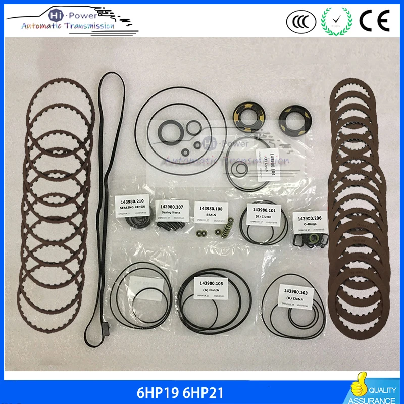6HP19 6HP21 комплект для автоматической замены коробки передач набор ремонта +