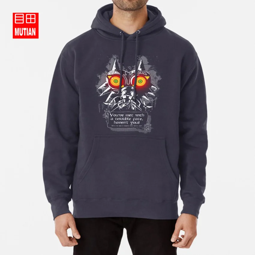 Majoras Mask-футболка со страшной фатой; толстовки с капюшоном; zelda majora mask majoras mask legend of zelda