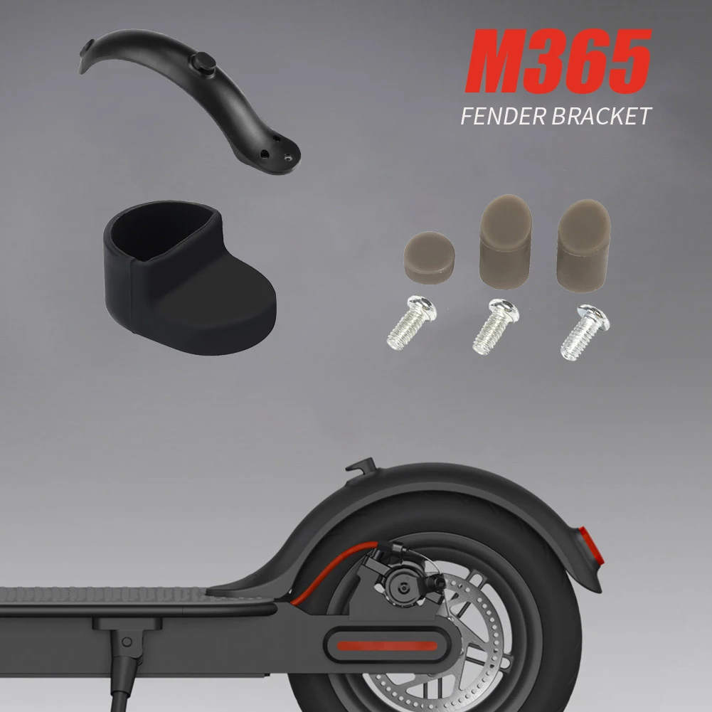 

M365 Electric Scooter Back Mudguard Rear Tire Splash Fender Guard Set Electric Screw Plug Cover Electric Scooter Parts