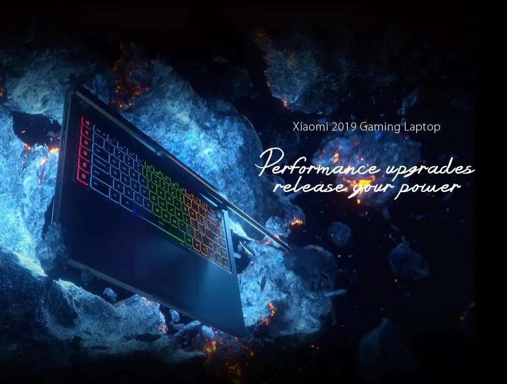 Xiaomi игровой ноутбук 15,6 дюймов Windows 10 OS Intel Core i7-9750H Hexa Core cpu 16 ГБ 512 ГБ rom МП HD камера ноутбук