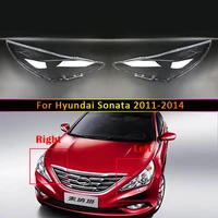 headlight lens for hyundai sonata 2011 2012 2013 2014 headlamp cover replacement front car light auto shell