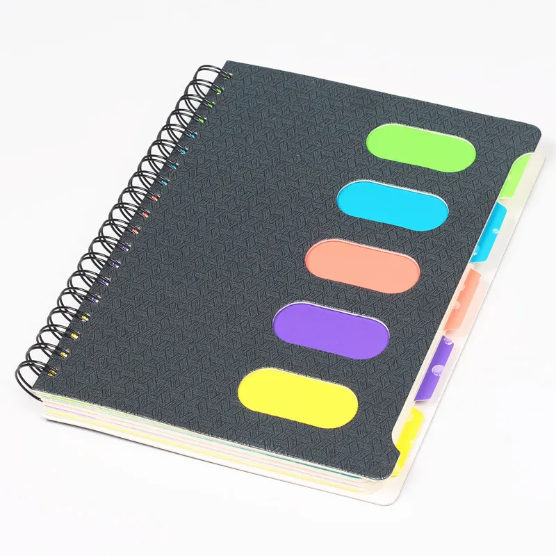 2017 Sprial Notebook спираль дневник катушки студент простой и прекрасный толстый журнал