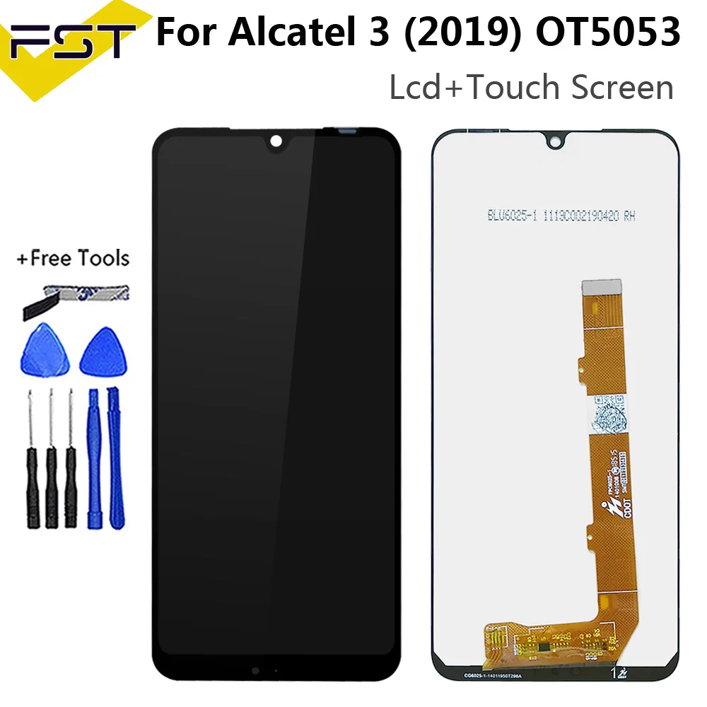 ЖК дисплей 5 94 дюйма для Alcatel 3 3L 2019 5053 OT5053 5053K 5053Y 5053D OT5039 5039D 5039 сенсорный | Экраны для мобильных телефонов -4001201558529