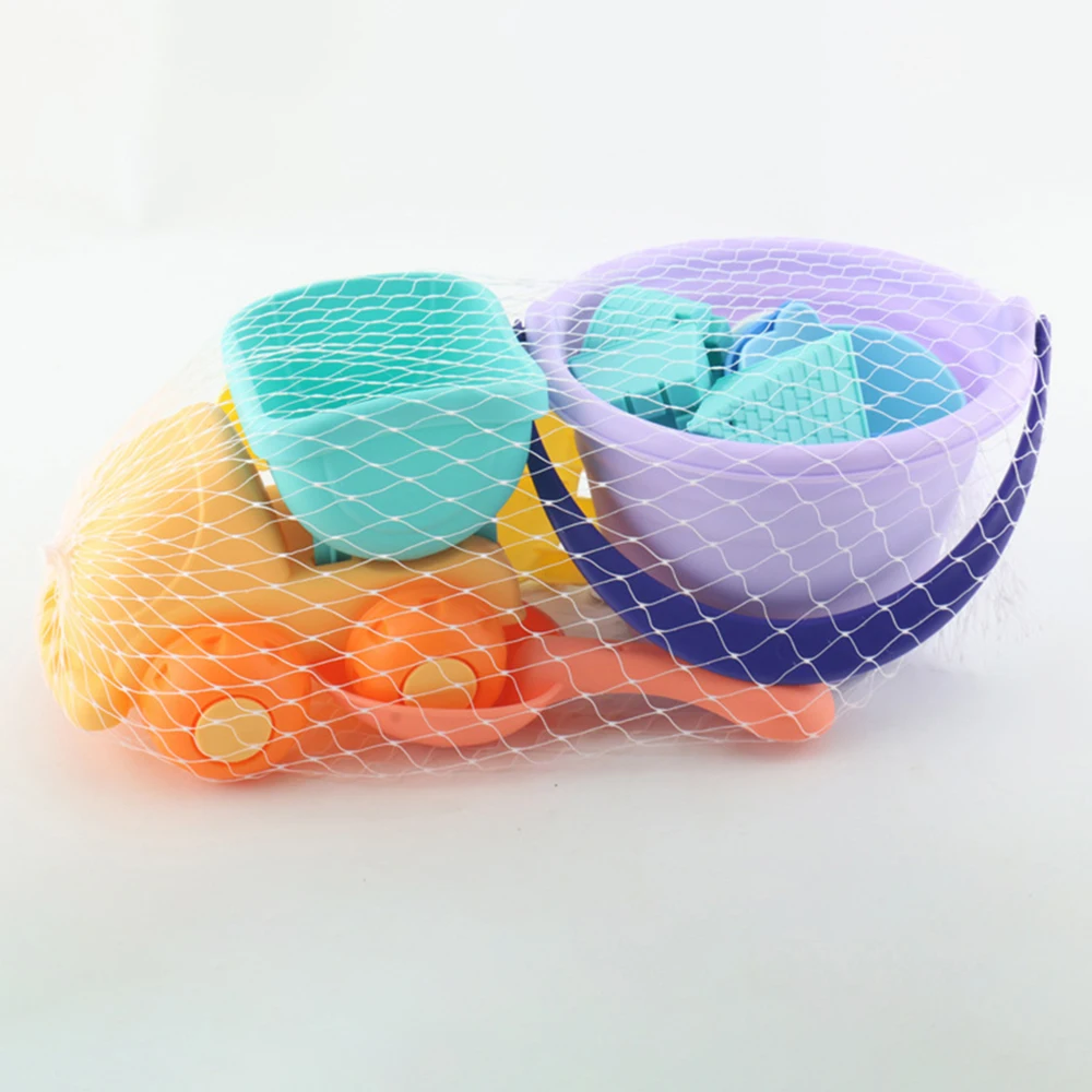 

11pcs Kids Beach Toy Kit Sand Castle Playset Summer Sand Water Game Beach Game Toys Set Colorful Swimming Child Sand Molds Tool