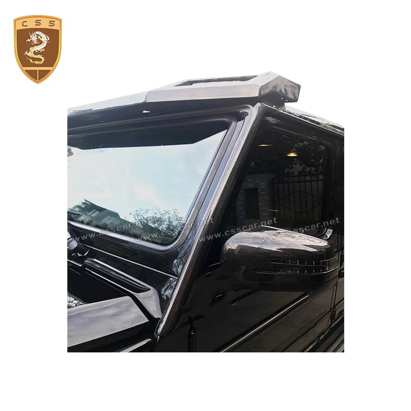 Боковая средняя колонка из настоящего углеродного волокна для G класса W463 G500 G55 G63