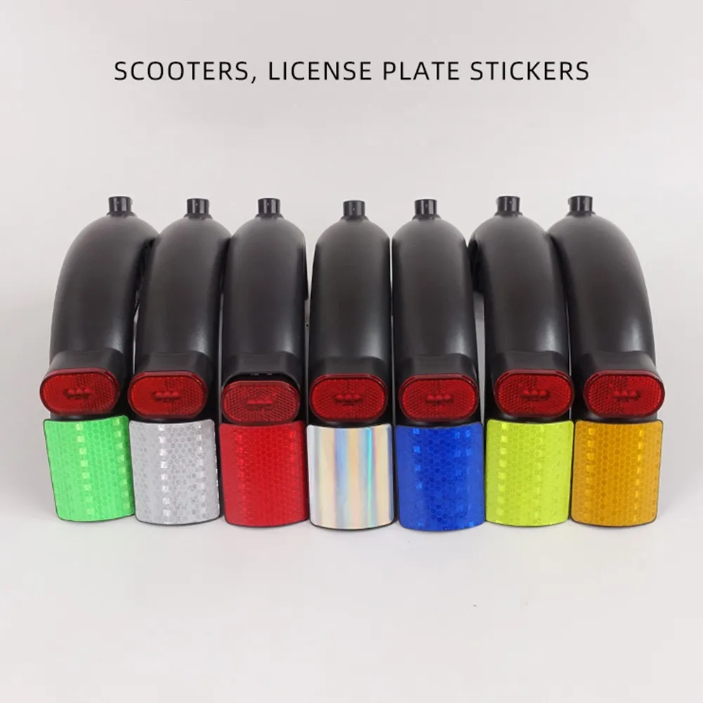 

PVC Rear Fender Reflective Warning Sticker For Xiaomi Pro 2 Electric Scooter Rear Mudguard Safety Sticker Parts Accessories