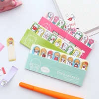 korean cute notebook student stationery message sticky notes memo pad school supplies kawaii japanese office decor label paper