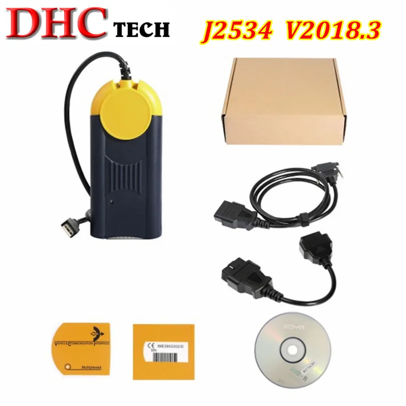 Multidiag j2534 новая версия устройство для пропуска через OBD2 мульти Diag доступ к J2534 V2018.3