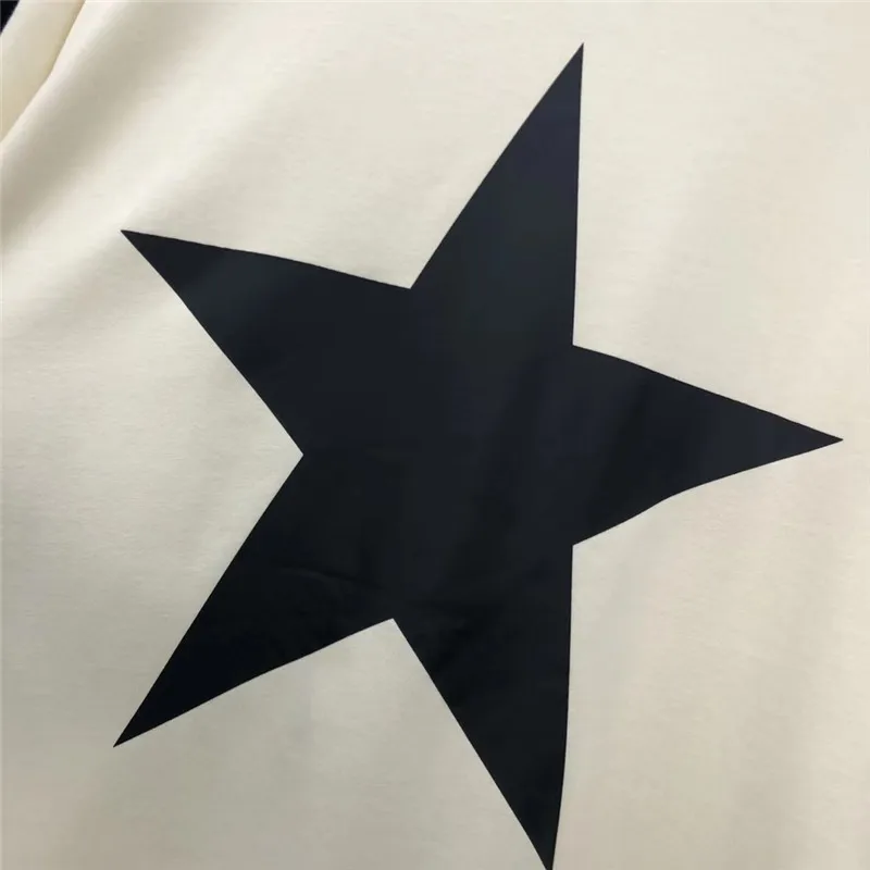 Футболка Мужская/женская из толстой ткани с принтом пентаграммы | Мужская одежда