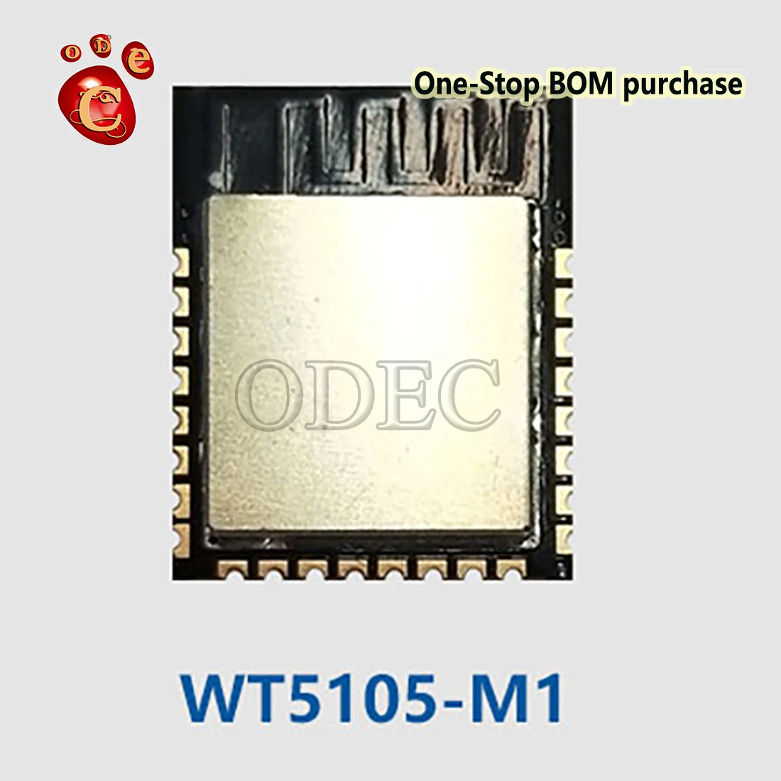 

5pcs WT5105-M1 Bluetooth 5.0 SMD package recommended WT5105-M1 low power low cost small size BEL module Original new